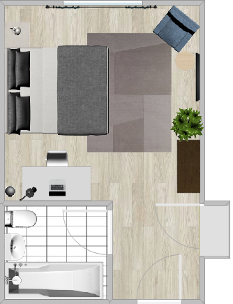 16 Turk Street Studio-1 Bed Apartment, Student for Rent - Photo Gallery 28